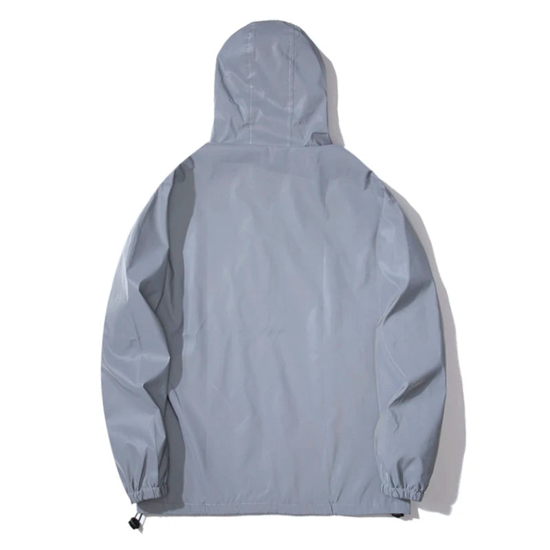 Reflective Double Fabric Windbreaker