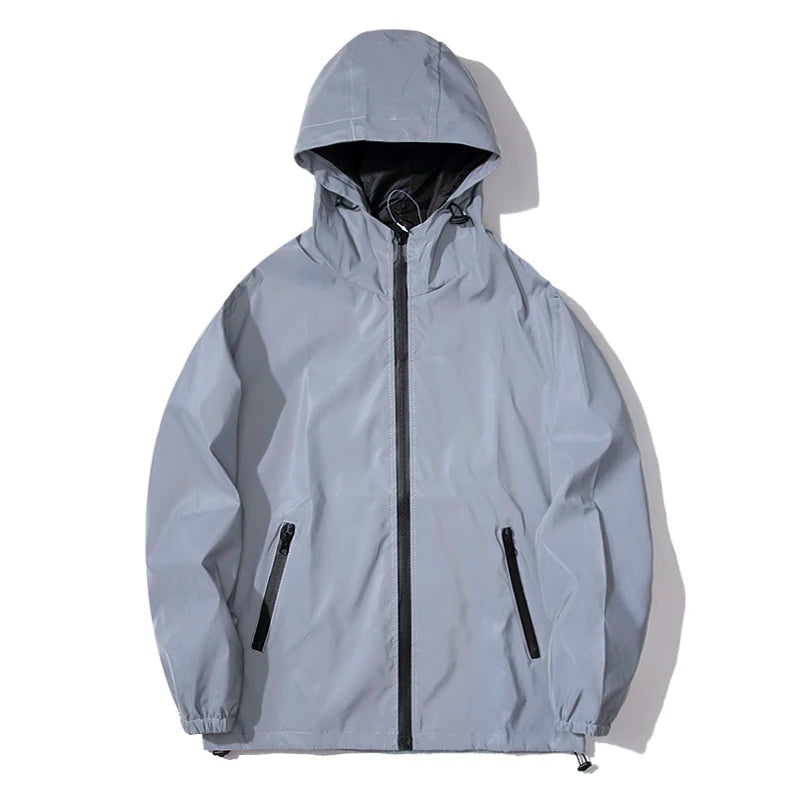 Reflective Double Fabric Windbreaker