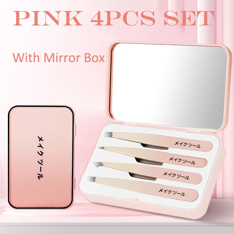 Multi-Color Stainless Steel Tweezer's