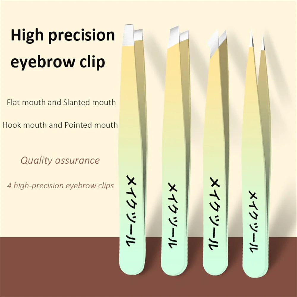 Multi-Color Stainless Steel Tweezer's