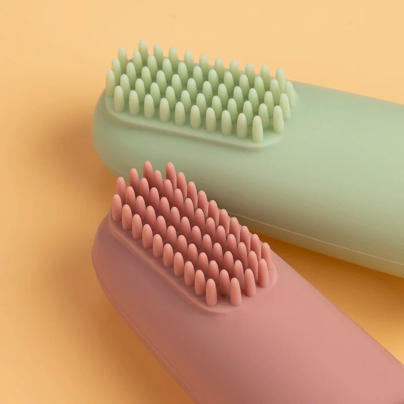 5 Piece 360 Infant Silicone Toothbrush Set