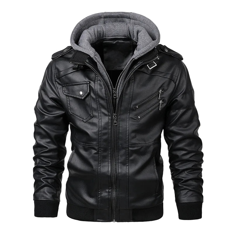 Leather Biker Jacket
