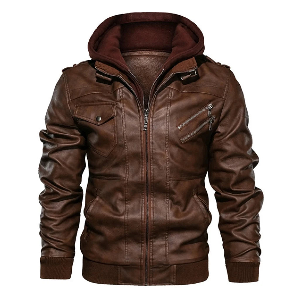 Leather Biker Jacket
