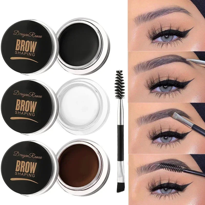 Natural 3D Waterproof Gel Wax Eyebrow Cream