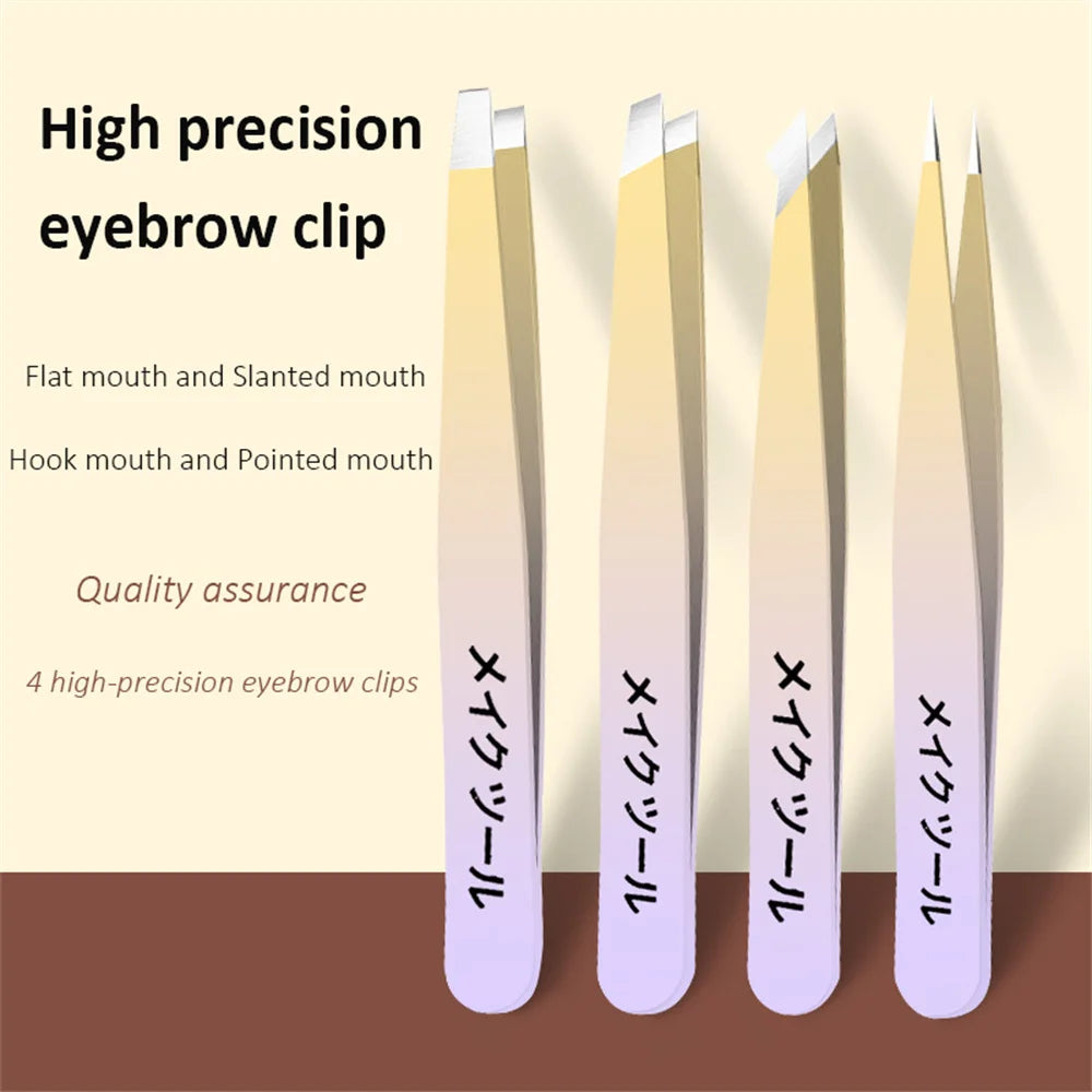 Multi-Color Stainless Steel Tweezer's