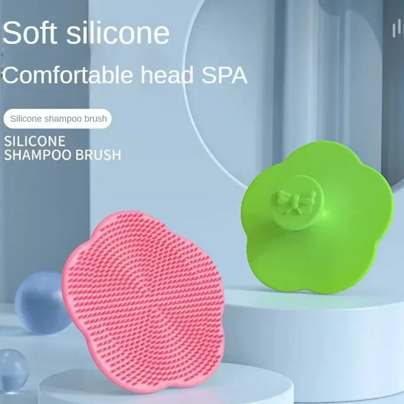 Infant Silicone Soft Bath Hair Comb