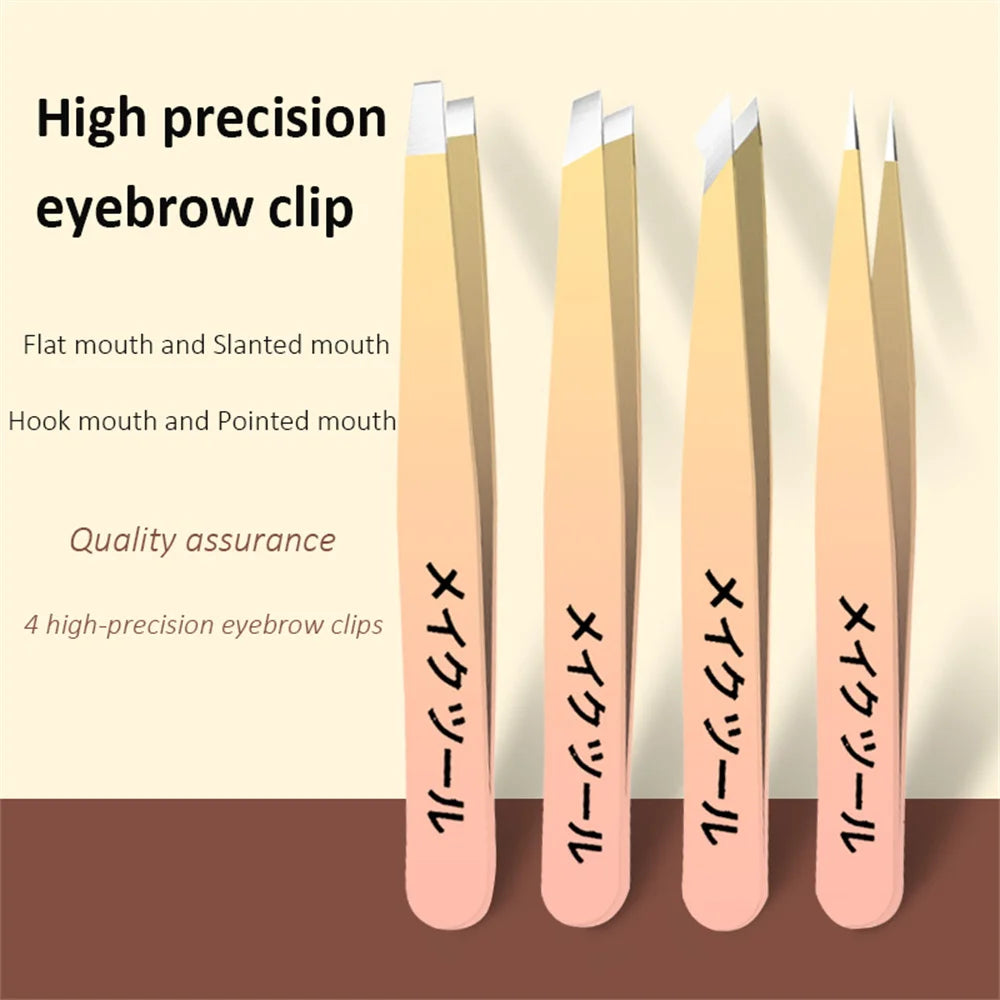 Multi-Color Stainless Steel Tweezer's