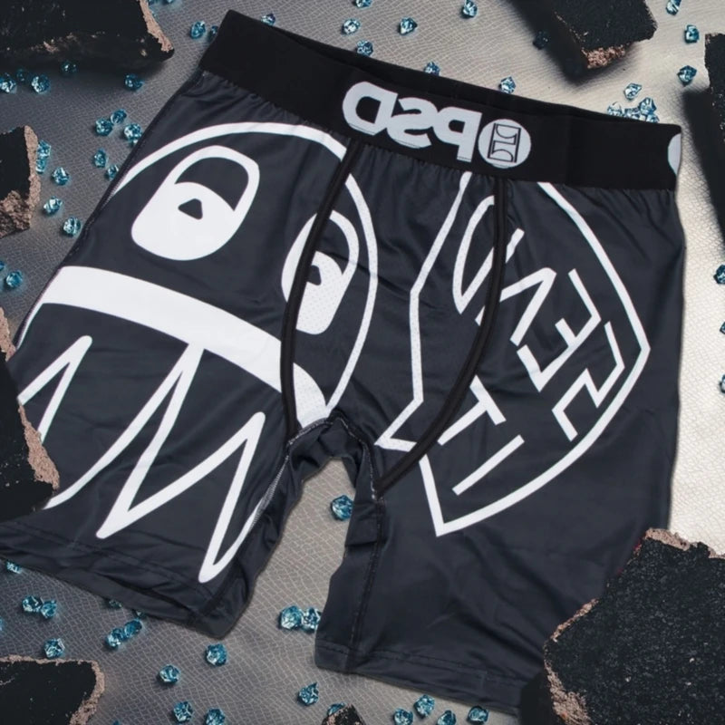 Designed Elastic Breathable Mens Boxershorts