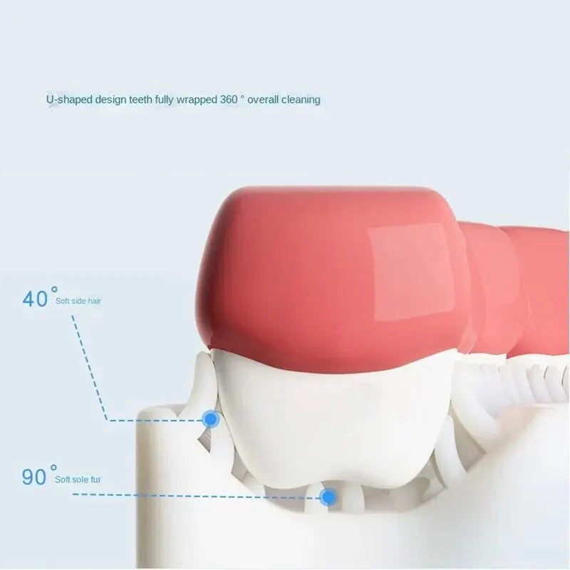 2 Piece U Shaped Infant Toothbrush