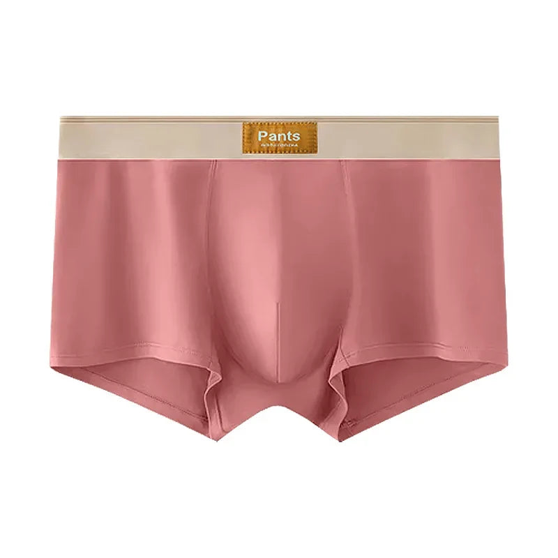 Colored Cotton Breathable Mens Briefs