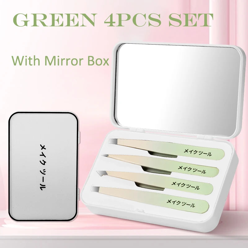 Multi-Color Stainless Steel Tweezer's