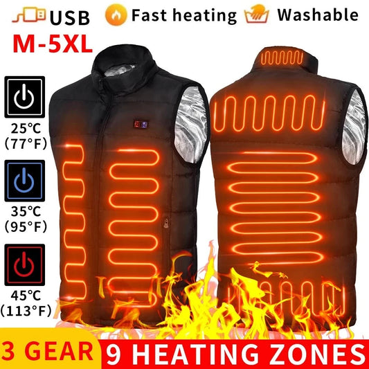 Electric Heated Vest Coat