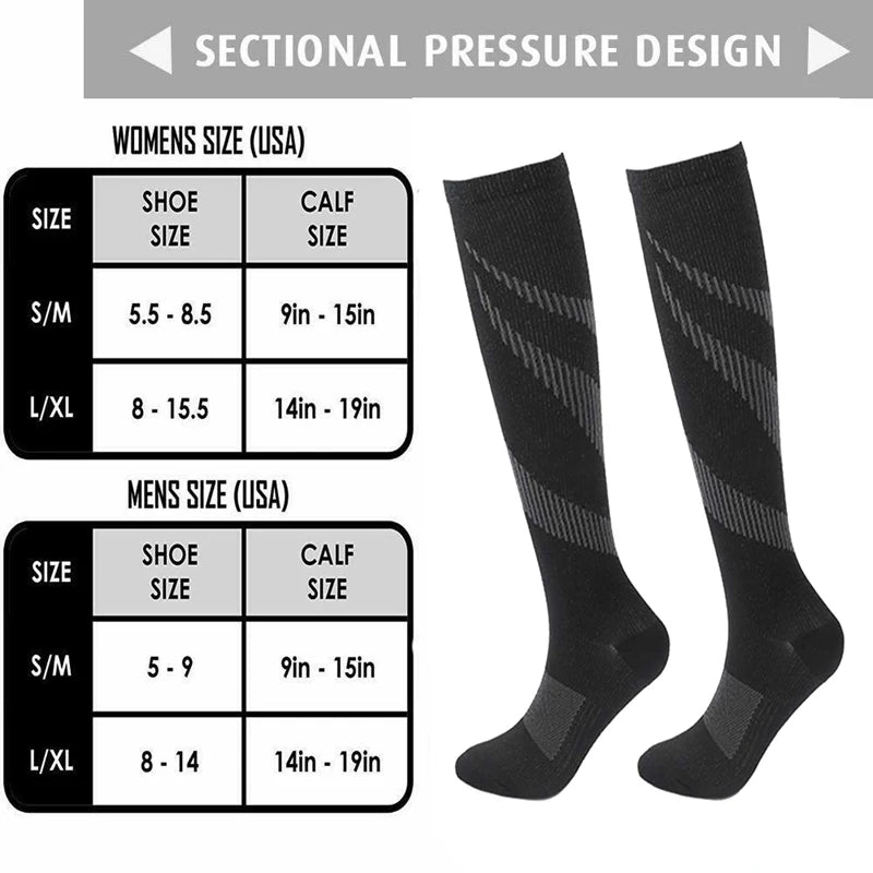 Varicose Vein Compression Sport Socks