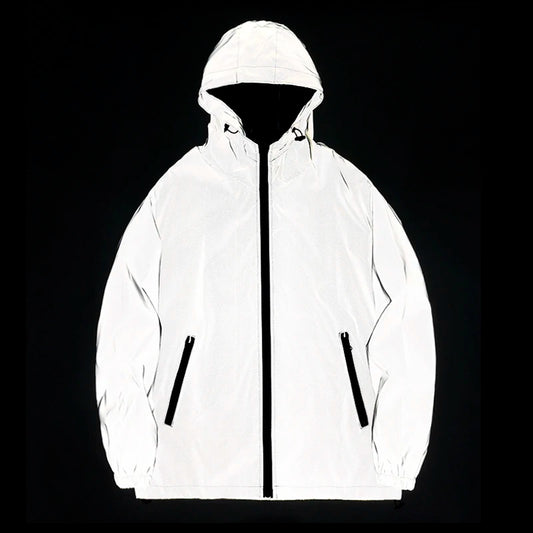 Reflective Double Fabric  Windbreaker