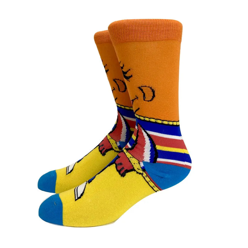 Animated Cartoon Long Socks