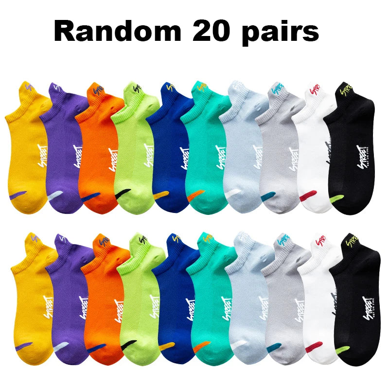 Breathable No Show Ankle Socks