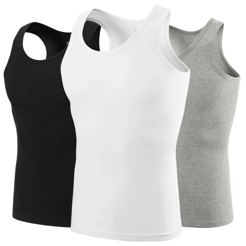 Narrow Shoulder Classic Cotton Tank Top