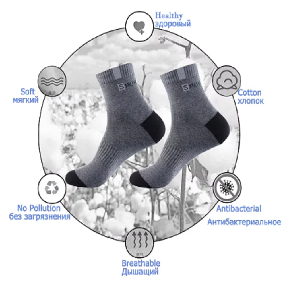 Breatheable Bamboo Fiber Cotton Sport Socks