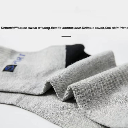 Breatheable Bamboo Fiber Cotton Sport Socks