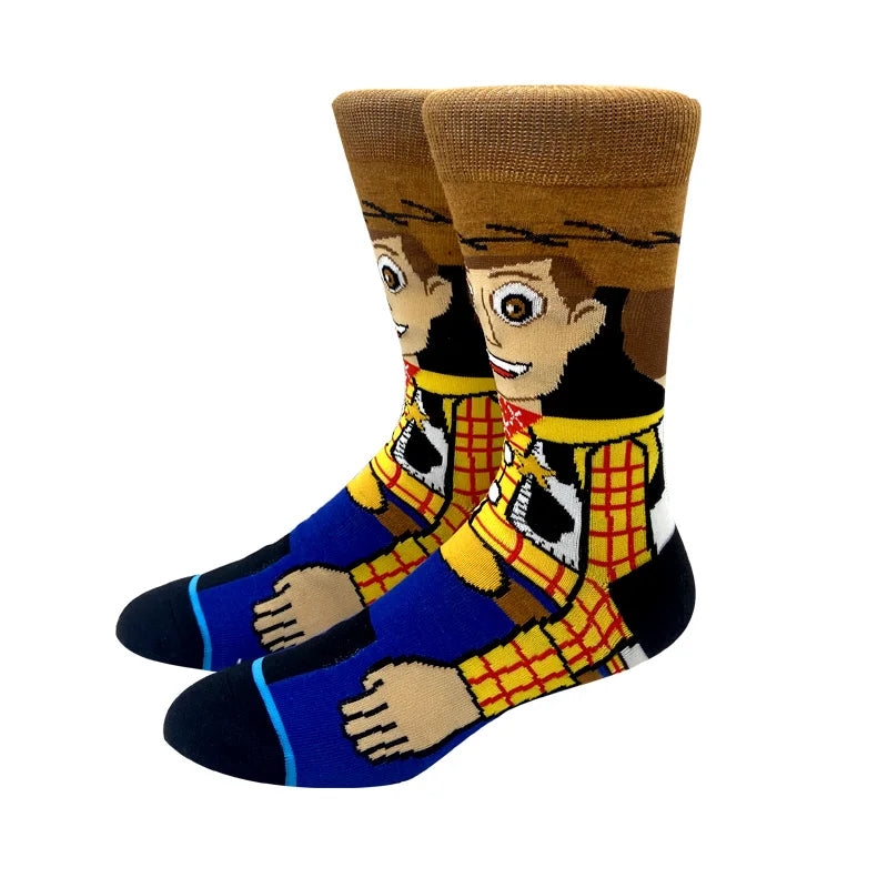 Animated Cartoon Long Socks