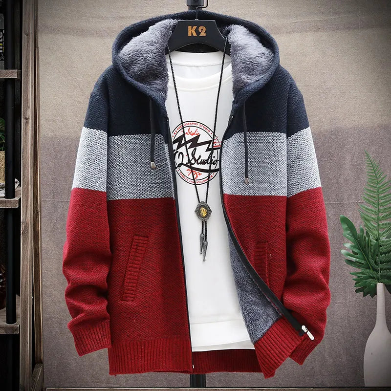 Cardigan Fleece Zipper Jacket
