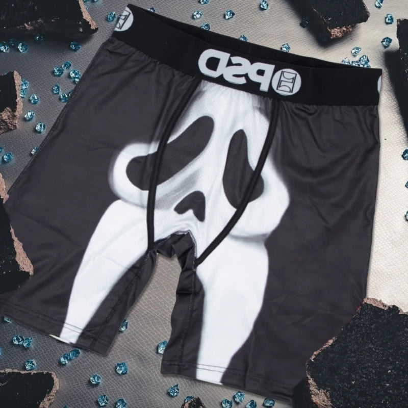 Designed Elastic Breathable Mens Boxershorts