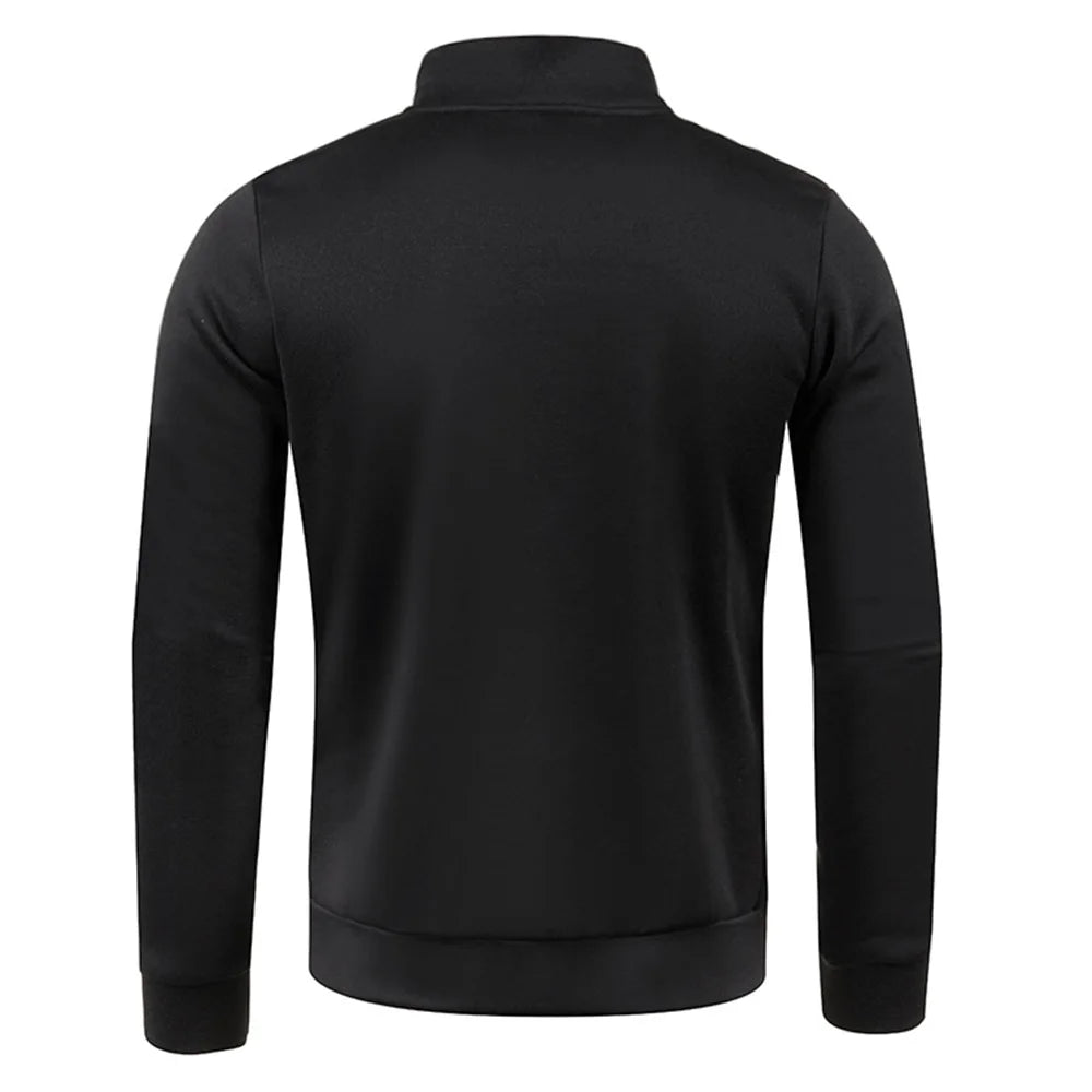Thick Half Zipper Turtleneck Sweatshirt