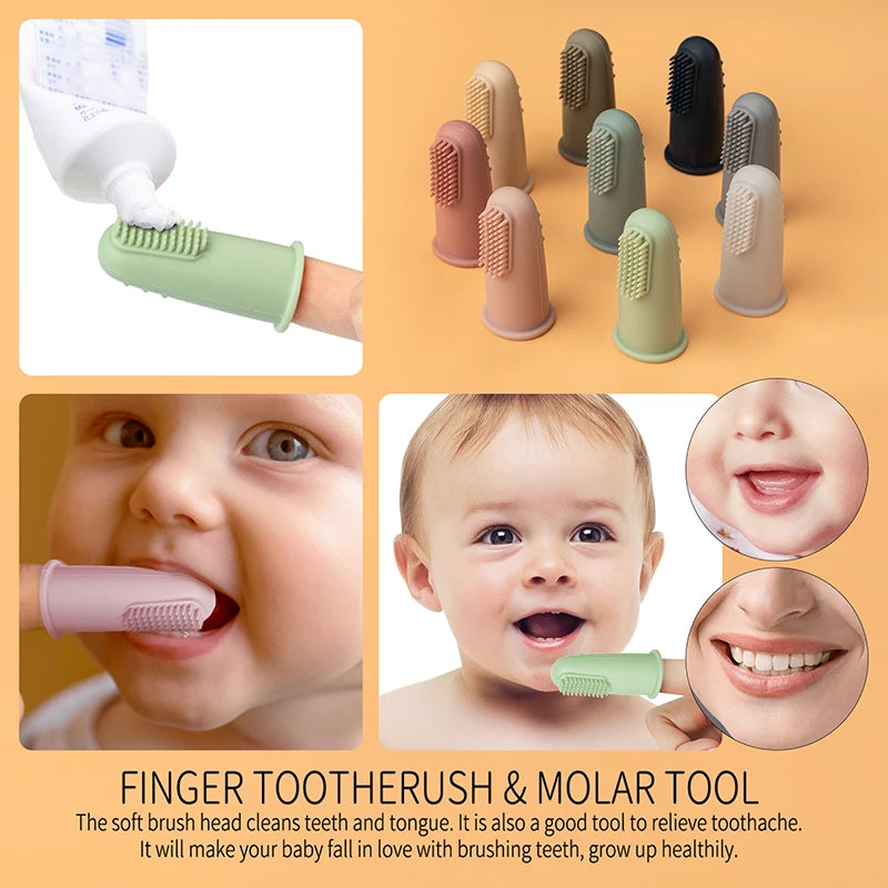 Silicone Finger Toothbrush For Infants