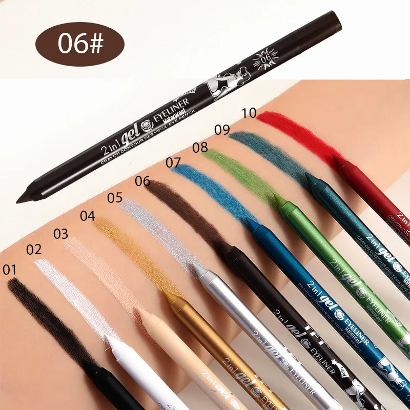 Waterproof Color Gel Eye Liner