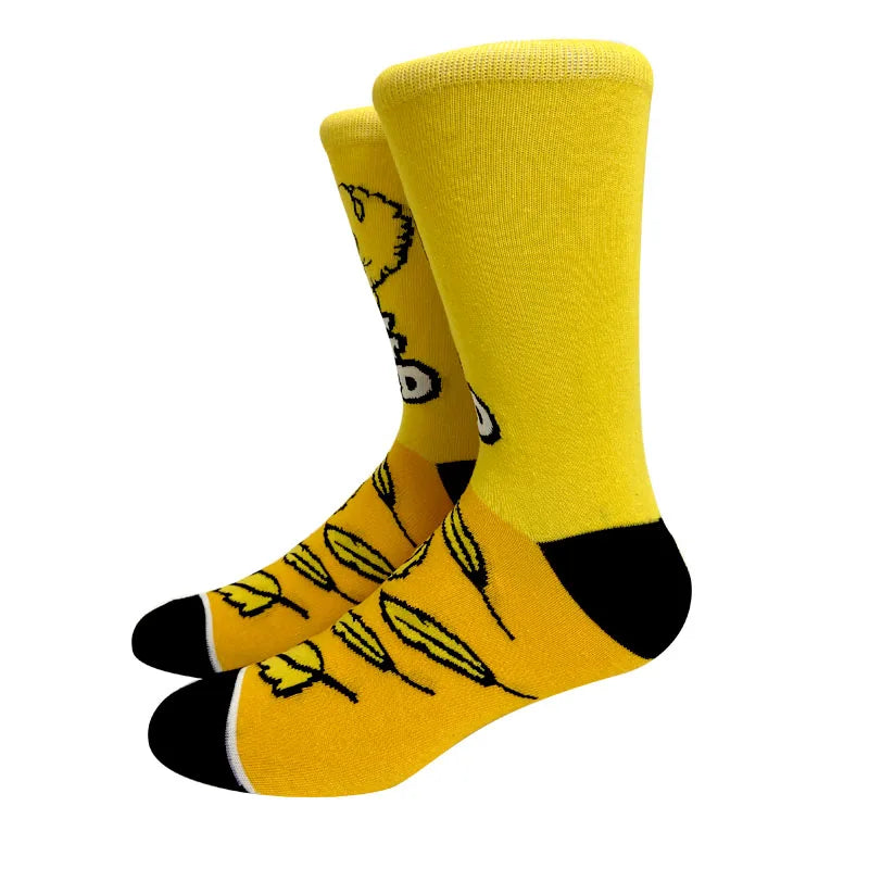 Animated Cartoon Long Socks