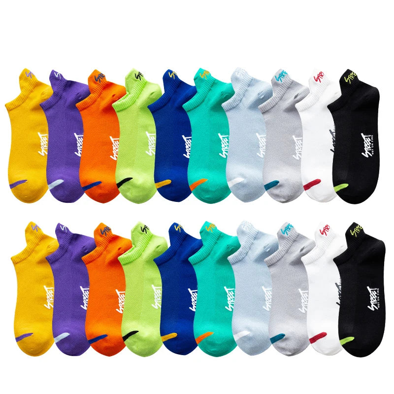 Breathable No Show Ankle Socks