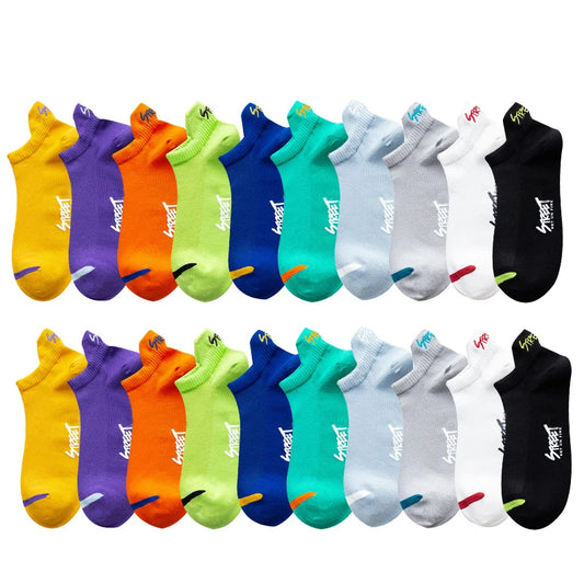 Breathable No Show Ankle Socks