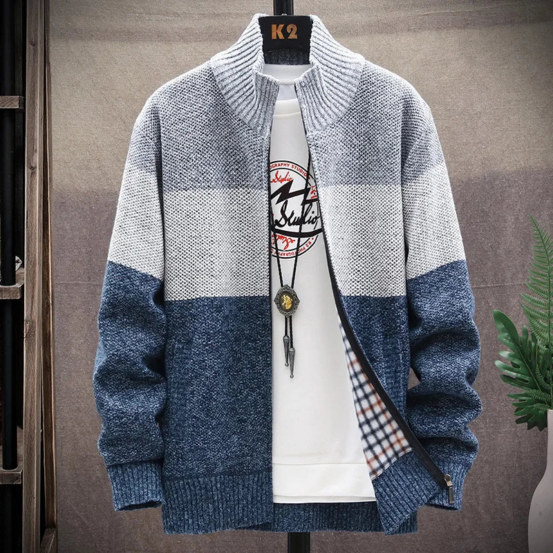 Cardigan Fleece Zipper Jacket