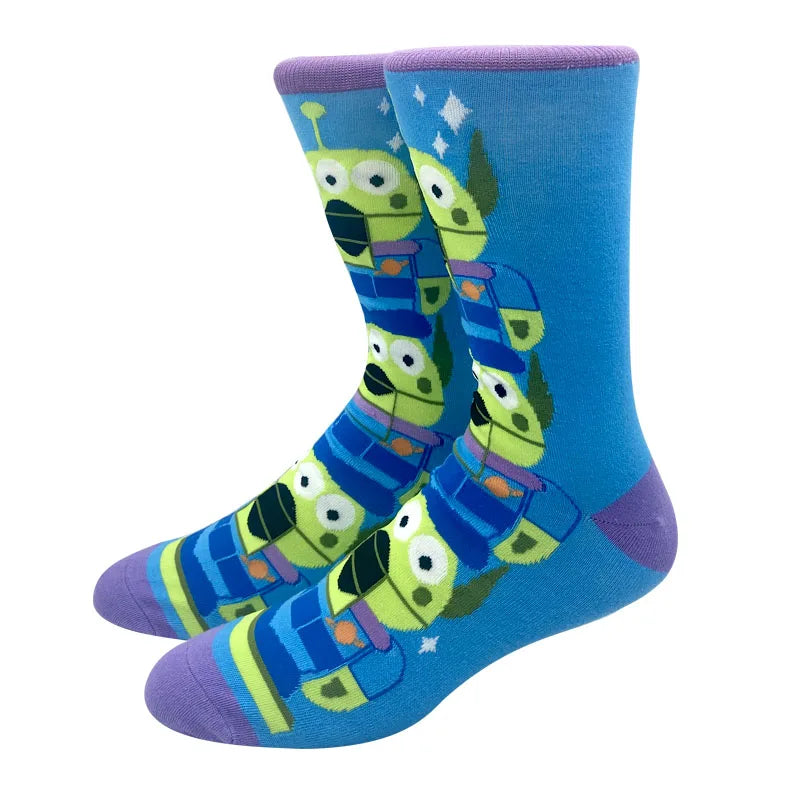 Animated Cartoon Long Socks