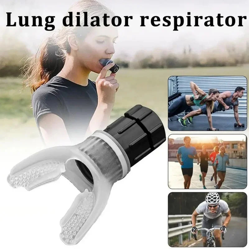 Silicone Portable Adjustable Breathing Device