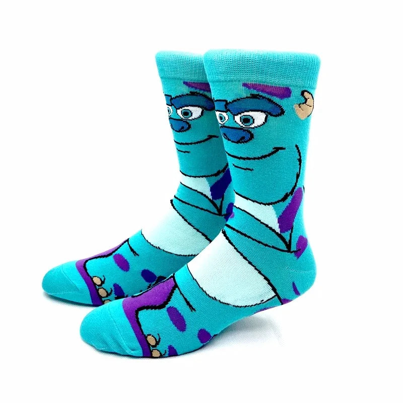Animated Cartoon Long Socks