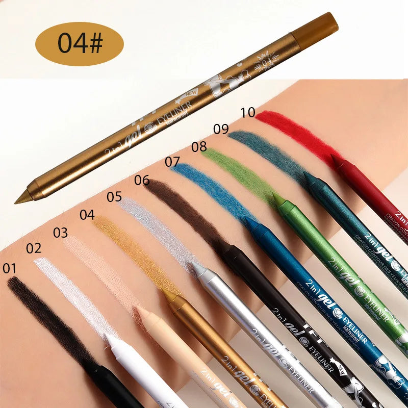 Waterproof Color Gel Eye Liner