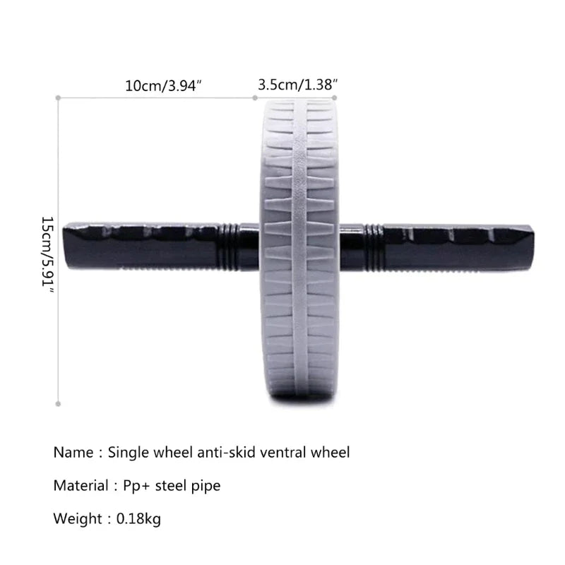 Non-slip Rolling Abdominal Wheel
