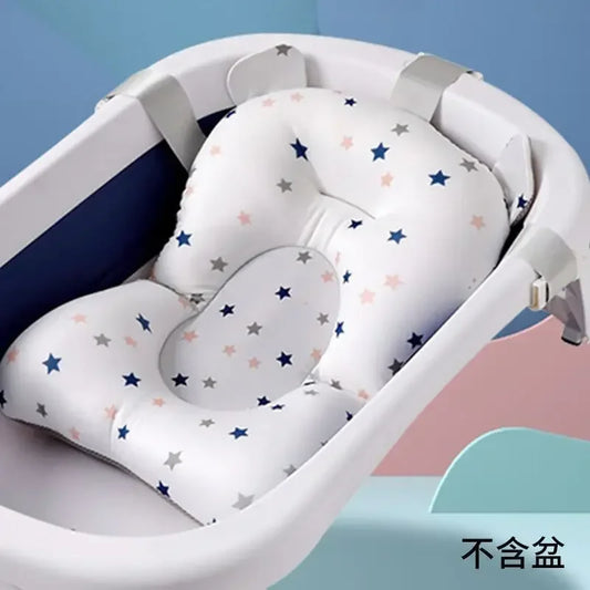 Baby Bathtub Seat With Anti-Slip Soft Comfort Body Cushion