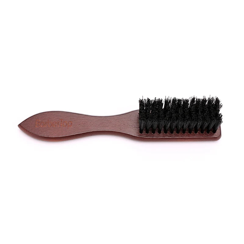 Wooden Salon Beard  Cleaning Brush