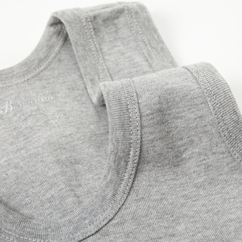 Narrow Shoulder Classic Cotton Tank Top