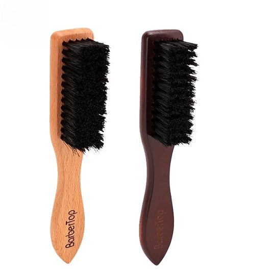 Wooden Salon Beard  Cleaning Brush