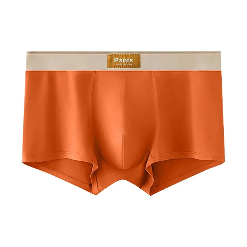 Colored Cotton Breathable Mens Briefs