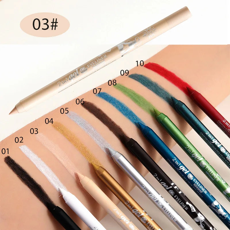 Waterproof Color Gel Eye Liner