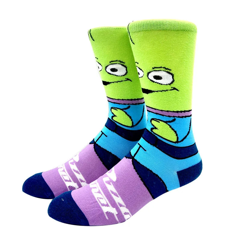 Animated Cartoon Long Socks
