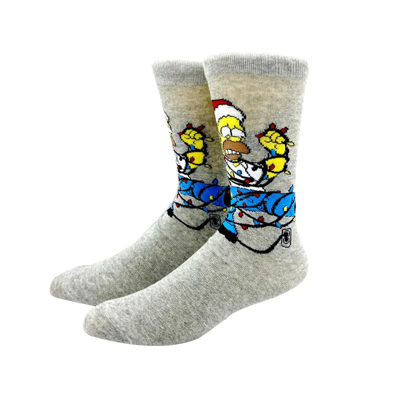 Animated Cartoon Long Socks