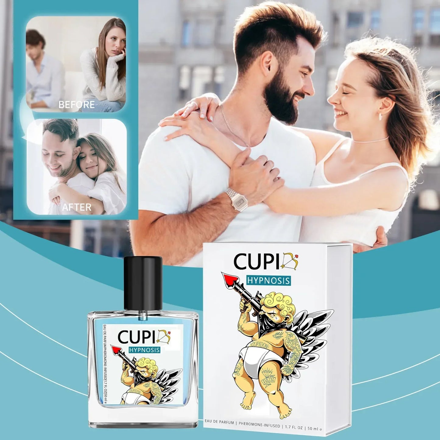 Cupid Long Lasting Fragrance Cologne