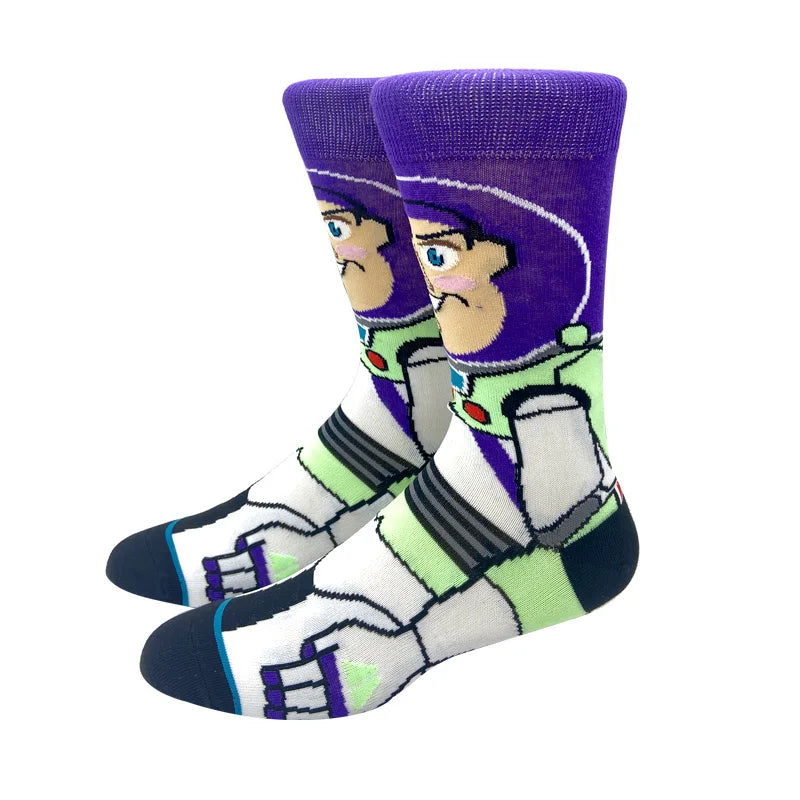 Animated Cartoon Long Socks