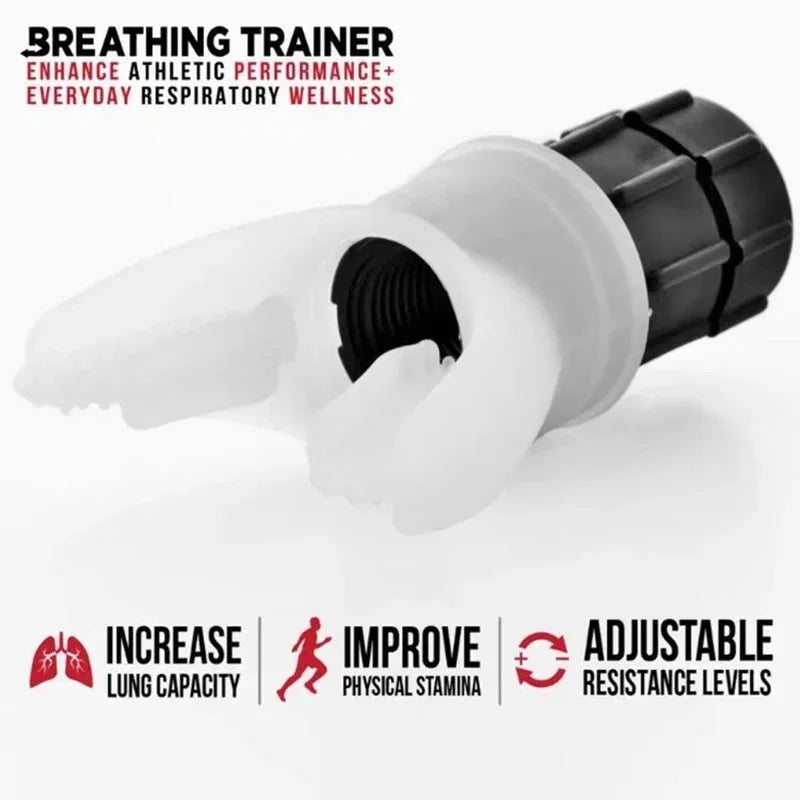 Silicone Portable Adjustable Breathing Device
