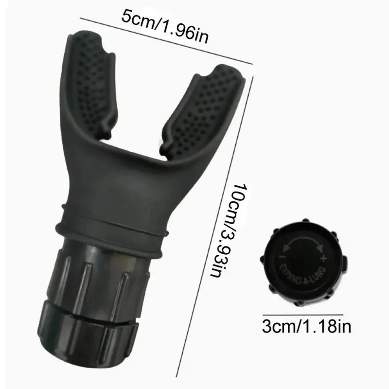 Silicone Portable Adjustable Breathing Device